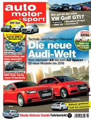 Tidningen Auto Motor Und Sport (German Edition) 26 nummer