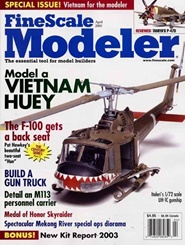 Tidningen Finescale Modeler Magazine 10 nummer