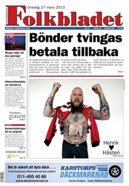 Tidningen Folkbladet 24 nummer