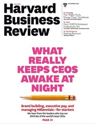 Tidningen Harvard Business Review 24 nummer