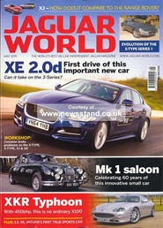 Tidningen Jaguar World Monthly 12 nummer