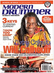 Tidningen Modern Drummer Magazine 12 nummer