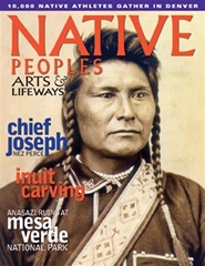 Tidningen Native Peoples 6 nummer