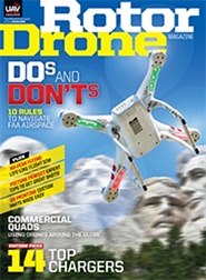 Tidningen Rotor Drone Magazine 6 nummer