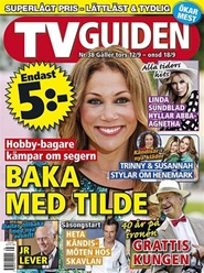 Tidningen TVGuiden 52 nummer