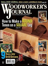 Tidningen Woodworkers Journal 6 nummer