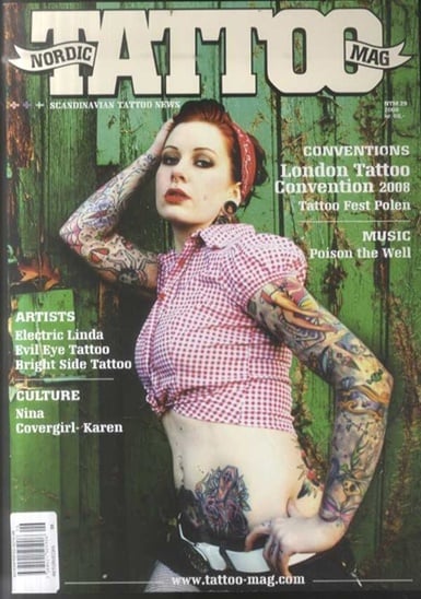 Ett helt nytt magazine kalt Nordic Tattoo Magazine(NTL) - som er en nordisk