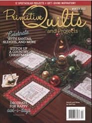 Tidningen Primitive Quilts & Pro (US) 2 nummer