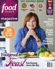 Tidningen Food Network Magazine (US) 6 nummer