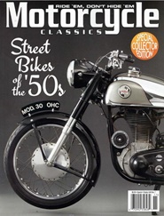 Tidningen Motorcycle Classic (US) 3 nummer