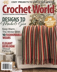 Tidningen Crochet World (US) 4 nummer