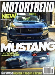 Tidningen Motor Trend Magazine (US) 4 nummer