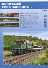 Tidningen Schweitzer Eisenbahn (DE) 11 nummer
