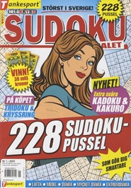 Tidningen Helg Kryss-sudoku 1 nummer