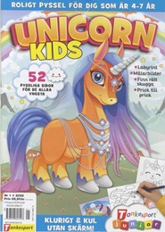 Tidningen Unicorn Kids 1 nummer