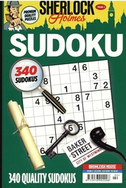 Tidningen Sherlock Holmes Sudoku (UK) 6 nummer