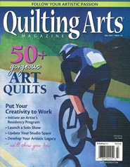 Tidningen Quilting Arts Magazine (US) 4 nummer