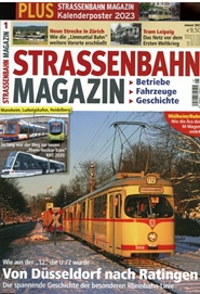 Tidningen Strassenbahn Magazin (DE) 12 nummer