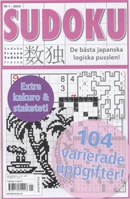 Tidningen Sudoku Frossa 1 nummer