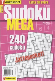 Tidningen Allt Om Sudoku Mega 1 nummer