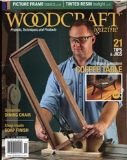 Tidningen Woodcraft Magazine (US) 3 nummer
