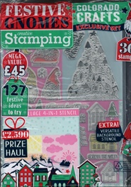 Tidningen Creative Stamping (UK) 3 nummer