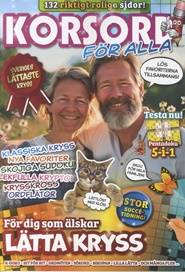 Läs mer om Tidningen Korsord För Alla 1 nummer