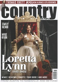Tidningen Country Music People (UK) 6 nummer