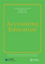 Bild av Tidningen Accounting Education 6 nummer
