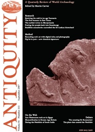 Bild av Tidningen Antiquity 6 nummer