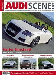 Tidningen Audi Scene Live 6 nummer