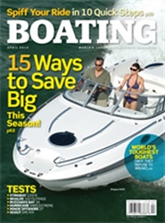 Tidningen Boating 10 nummer