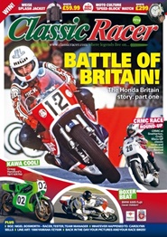 Tidningen Classic Racer Int. (UK) 1 nummer