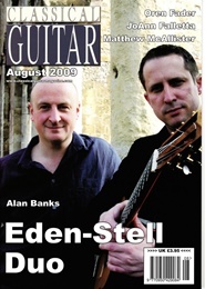 Tidningen Classical Guitar 12 nummer