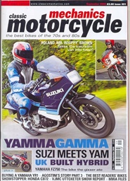 Tidningen Classic Motorcycle Mechanics 12 nummer