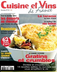 Tidningen Cuisine Et Vins De France 6 nummer