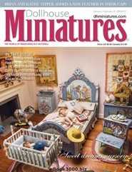 Tidningen Dollhouse Miniatures 6 nummer