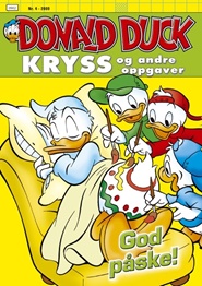 Tidningen Donald Duck Kryss 6 nummer