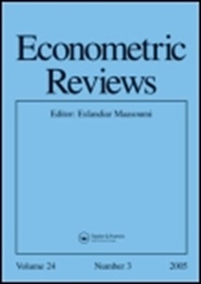 Tidningen Econometric Reviews 8 nummer