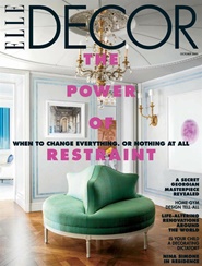 Tidningen Elle Decor (US Edition) 10 nummer