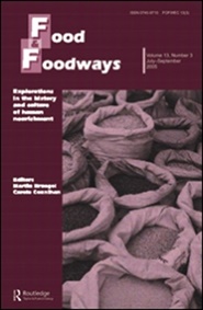 Tidningen Food And Foodways 4 nummer