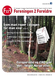 Tidningen Foreningen 2 Foreldre 3 nummer