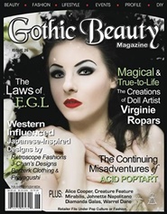 Tidningen Gothic Beauty Magazine 4 nummer