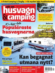 Tidningen Husvagn och Camping 6 nummer