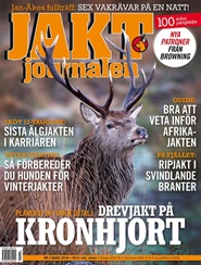 Tidningen Jaktjournalen 3 nummer
