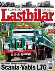 Tidningen Klassiska Lastbilar 18 nummer