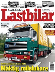 Tidningen Klassiska Lastbilar 8 nummer