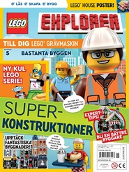 Tidningen LEGO EXPLORER 3 nummer