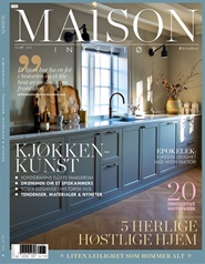 Tidningen Maison Interiør 6 nummer