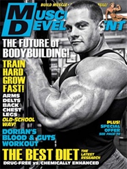 Tidningen Muscular Development Magazine 12 nummer